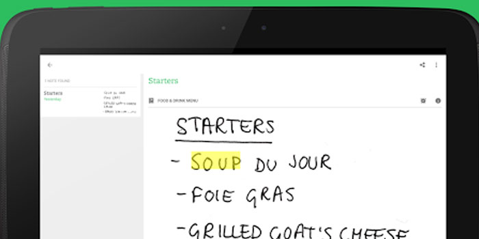 اپلیکیشن Evernote