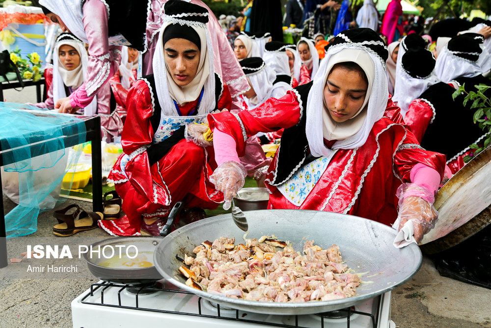 هجدهمین اردوی کشوری دانش آموزان دختر عشایر در مشهد