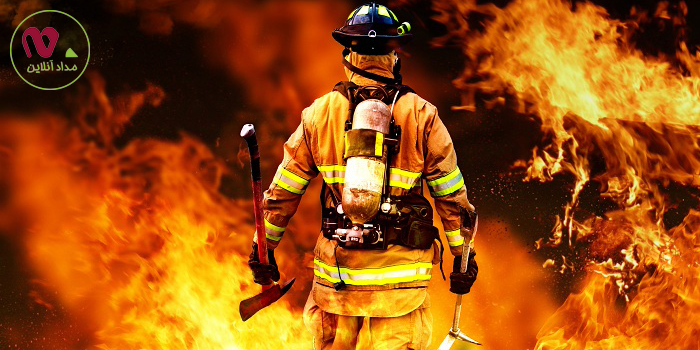 دلنوشته کودک اناری در خصوص آتش‌نشانان فداکار